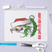 クリスマスパピーティッシュペーパー 薄葉紙 (クラフト)