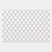 クリスマスパフィーのキルテッドトリオ ラッピングペーパーシート (正面3)