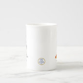 クリスマスパラトリッジナシキュートぼうブルーバード ボーンチャイナマグカップ (正面)