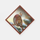 クリスマスパラトリッジ1 スタンダードランチョンナプキン (角)