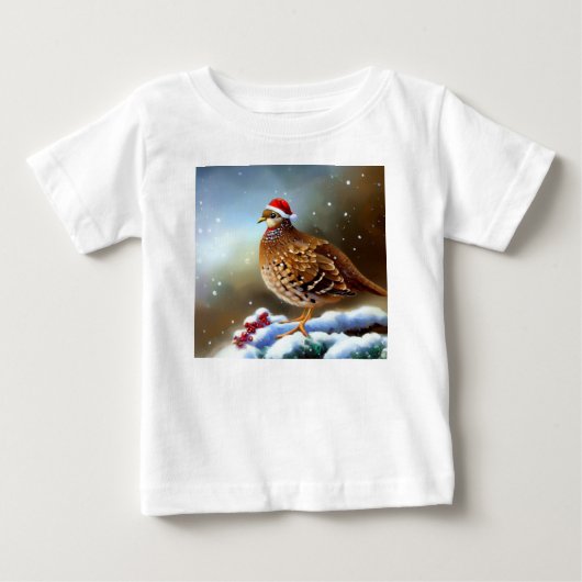 クリスマスパラトリッジ2 ベビーTシャツ (正面)