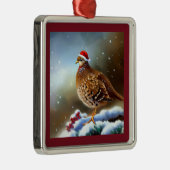 クリスマスパラトリッジ2 メタルオーナメント (右)