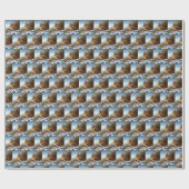 クリスマスパラトリッジ2 ラッピングペーパー (フラット)