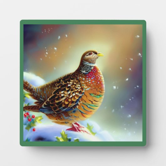 クリスマスパラトリッジ3 フォトプラーク (正面)