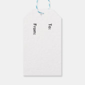 クリスマスパルズギフトラベル ギフトタグ (裏面)