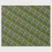 クリスマスパルズラッピング紙 ラッピングペーパー (フラット)