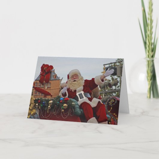 クリスマスパレードサンタトラディションシティアトラクション シーズンカード (正面)
