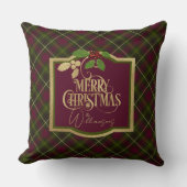 クリスマスパロズメリークリスマス装飾用クッション クッション (正面)