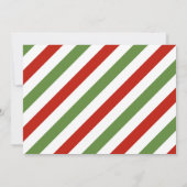 クリスマスパンケーキとパジャマパーティの招待状 招待状 (裏面)