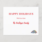 クリスマスパンゴリン絶滅危惧種予算 (裏面)