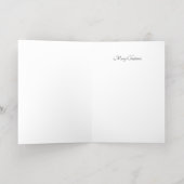 クリスマスパンダのカスタマイズ 箔シーズンカード (内側レイダウン)