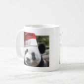 クリスマスパンダのクマ コーヒーマグカップ (正面左)