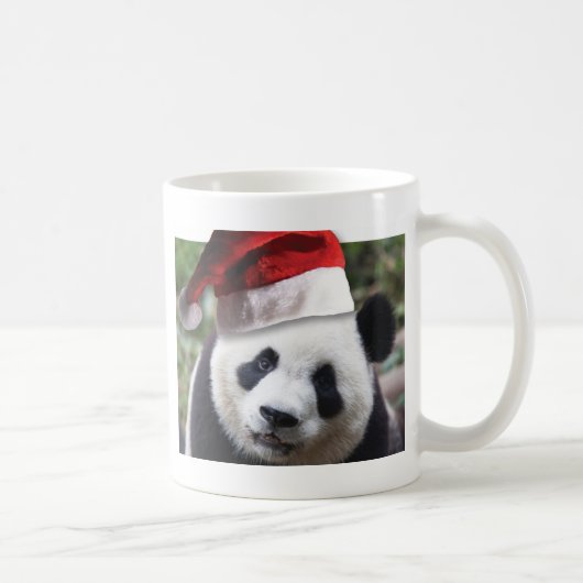 クリスマスパンダのクマ コーヒーマグカップ (右)
