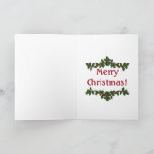 クリスマスパンダベアーゴルフ シーズンカード (内部)