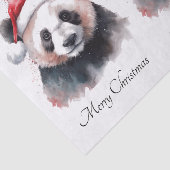 クリスマスパンダ、カスタマイズ可能 薄葉紙 (詳細)