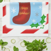 クリスマスパンダ キッチンタオル (折り畳み)