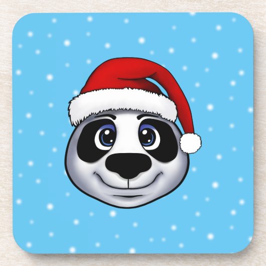 クリスマスパンダ コースター (正面)