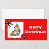 クリスマスパンダ シーズンカード (正面/裏面)