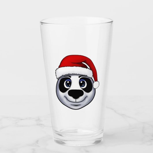 クリスマスパンダ タンブラーグラス (正面)