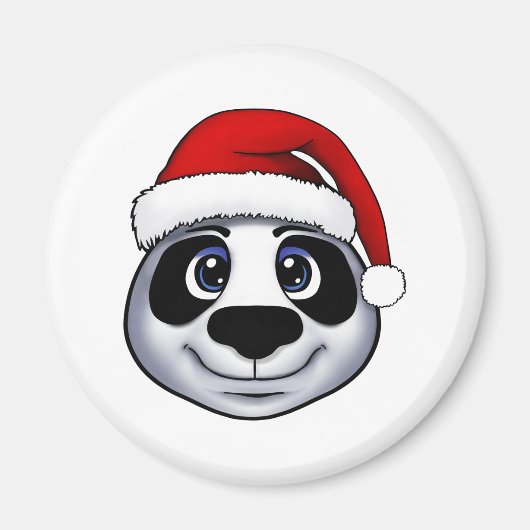 クリスマスパンダ マグネット (正面)