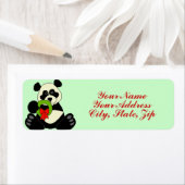 クリスマスパンダ ラベル (インサイチュ)