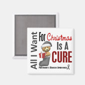 クリスマスパーキンソン病に必要なもの マグネット (正面/裏面)