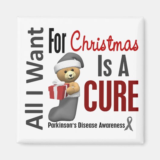 クリスマスパーキンソン病に必要なもの マグネット (正面)