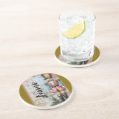 クリスマスパーソナライズされたのくるみ割り コースター (側面)