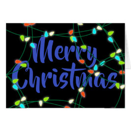 クリスマスパーソナライズされたのライトメリークリスマス