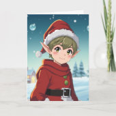 クリスマスパーソナライズされたの着色 カード (正面)