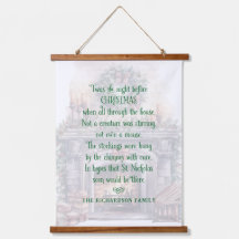 クリスマスパーソナライズされたの詩の前の夜