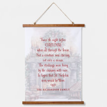 クリスマスパーソナライズされたの詩の前の夜