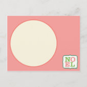 クリスマスパーソナライズされたはがき シーズンポストカード (裏面)