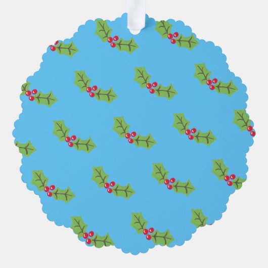 クリスマスパーソナライズされたキャンディーケーン オーナメントカード (裏面)