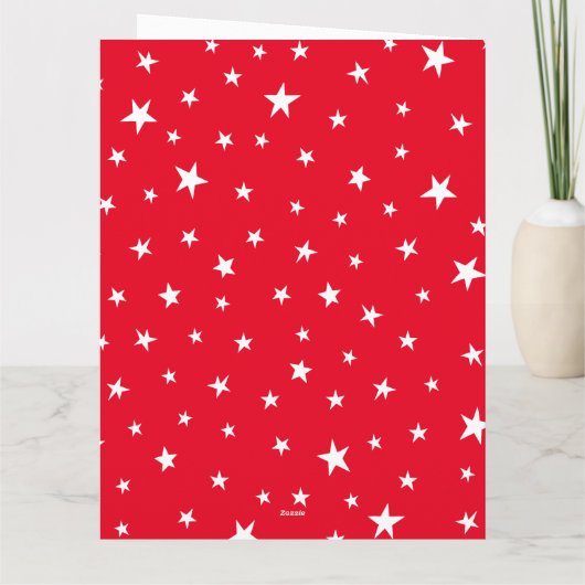 クリスマスパーソナライズされたキャンディーケーン カード (裏面)