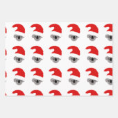 クリスマスパーソナライズされたコアラ ラッピングペーパーシート (正面)