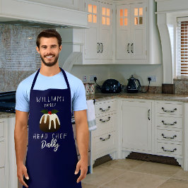 クリスマスパーソナライズされたシェフエプロン エプロン