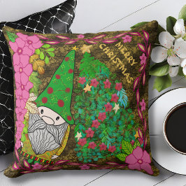 クリスマスパーソナライズされたツリー付き格言メリークリスマス クッション