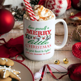 クリスマスパーソナライズされたパンダ コーヒーマグカップ