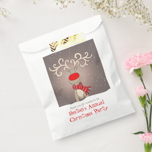 クリスマスパーソナライズされたパーティーの好意バッグ フェイバーバッグ (封をした状態)