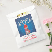 クリスマスパーソナライズされたパーティーの好意バッグ フェイバーバッグ (封をした状態)