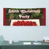 クリスマスパーソナライズされたパーティーバナー 横断幕 (トレードショー)