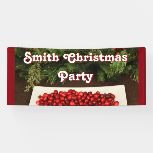 クリスマスパーソナライズされたパーティーバナー 横断幕 (横)