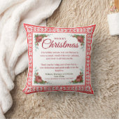 クリスマスパーソナライズされたピローギフト クッション (ブランケット)