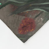 クリスマスパーソナライズされたフリースブランケット フリースブランケット (角)