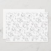 クリスマスパーソナライズされたプレゼント | オーナメントとストックイン 案内状 (正面/裏面)