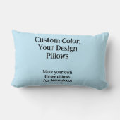 クリスマスパーソナライズされた枕 ランバークッション (裏面)