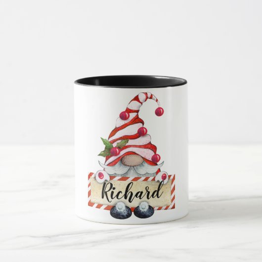 クリスマスパーソナライズされた格言マグカップ マグカップ (中央)