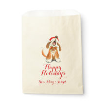 クリスマスパーソナライズされた歌う犬の抱き枕