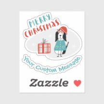 クリスマスパーソナライズされた犬